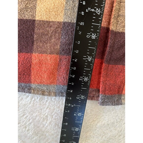 LL Bean Traditional Fit  Chemois Cotton Flannel Shirt Size Small Fall Unisex - Picture 7 of 7